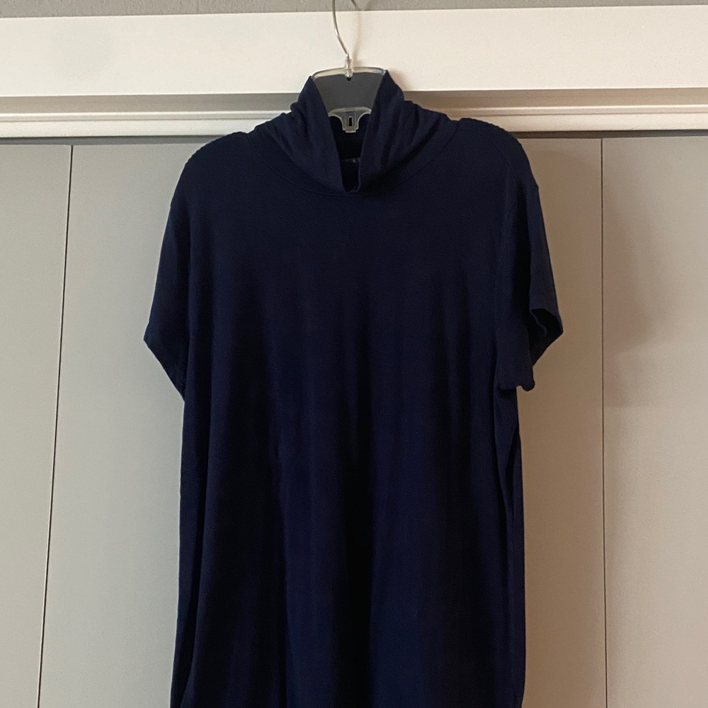 Lauren Ralph Lauren dark Navy mock turtleneck L